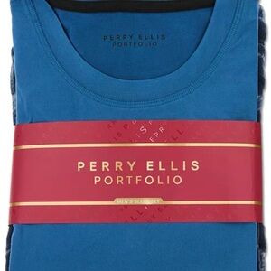 Perry Ellis Portfolio Blue Sleepwear Set